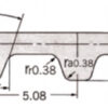 XL pitch timing belt