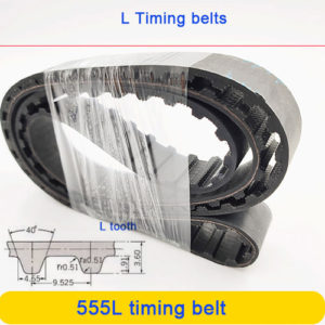 555L Rubber timing belt replacement