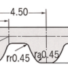 s4.5m pitch timing belt